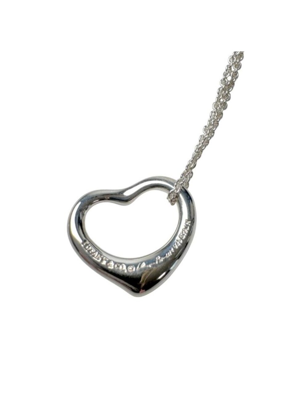 Tiffany & Co Open Heart Necklace